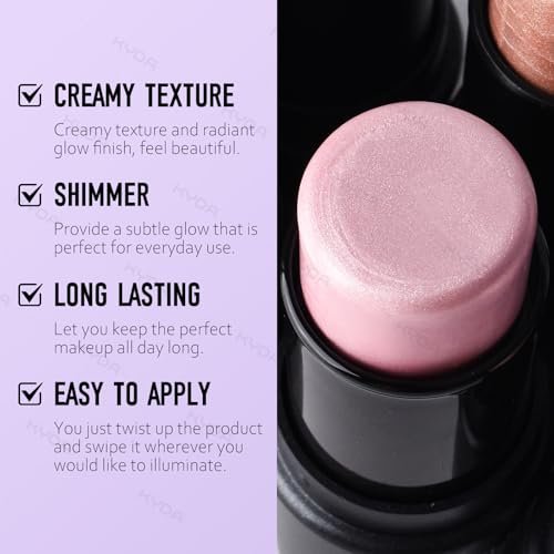 Ownest Highlighter Stick - Shimmer Glow Cream for Face
