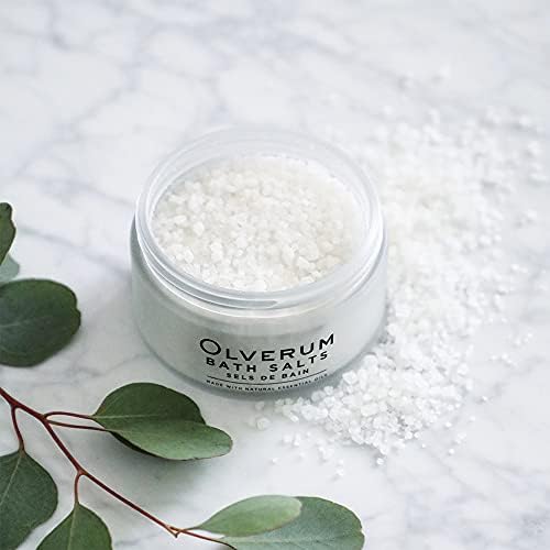 OLVERUM - Natural Bath Salts | Clean Beauty Mineral Soak With Dead Sea Salt, Vegan, Cruelty-Free (7.1 oz)