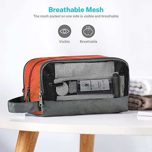 Gonex Travel Toiletry Bag for Men - Water Resistant Dopp Kit