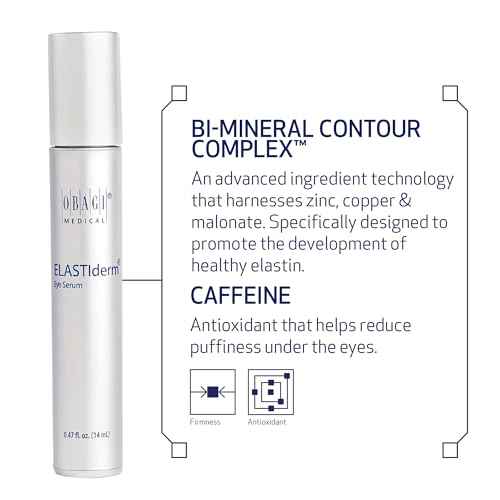 Obagi ELASTIderm Eye Serum ? De-Puffing Serum with Caffeine and Bi-Mineral Contour Complex that Refreshes the Appearance of Skin Around the Eyes