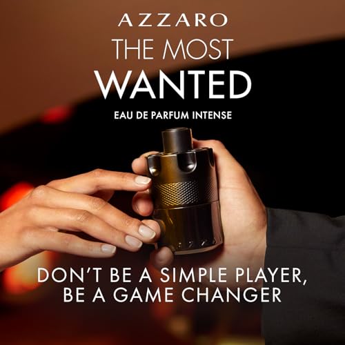 Azzaro The Most Wanted Eau de Parfum Intense for Men - Warm Amber & Green Cardamom