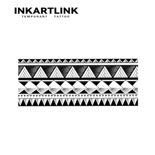 INKARTLINK Semi-Permanent Tattoo Sheets – Waterproof, Lasts 1-2 Weeks