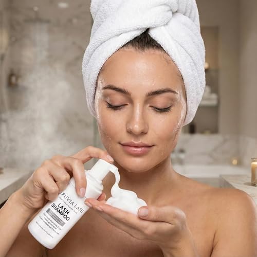 Eyelash Shampoo for Extensions - Oil-Free Foaming Cleanser 100ml