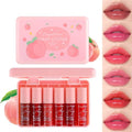 Eakroo 6 Colors Lip Tint Peach – Long Lasting Waterproof Liquid Lipstick