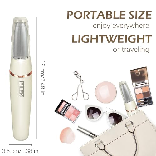 Electric Foot Callus Remover with 2 Roller Heads - Rechargeable & Portable