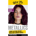 got2b Metallics Permanent Hair Dye, Amethyst Chrome M69, Hair Color for Women & Men, Formulated with Metallic-Shine Booster for Cool, Shimmering Tones, Lasts Up to 30 Washes, 1 Kit