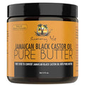 Sunny Isle Jamaican Black Castor Oil Pure Butter - Natural Moisturizing for Dry Skin & Hair - 4oz