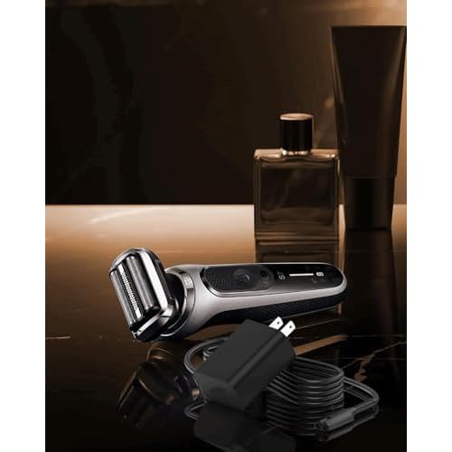Shaver Charger compatible with Braun Shaver 9 8 7 6 5 3 1 XT5 Series for 9477cc 9465cc 8457cc 8417s 8330s 7085cc 7020s 790cc 6075cc 6072cc 6020s 5020 5018s 310s 3040 190s 130s.