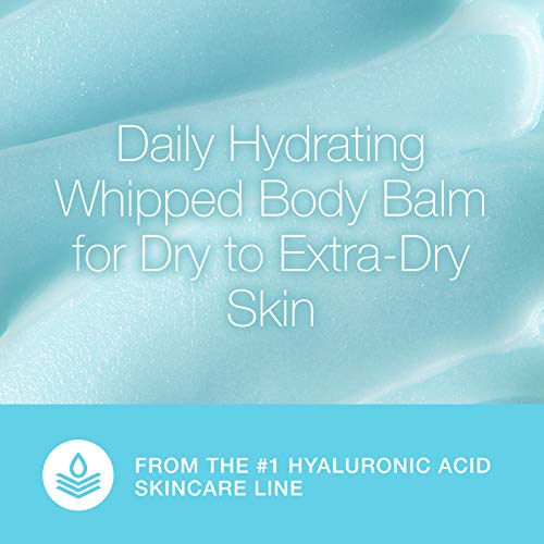 Neutrogena Hydro Boost Whipped Body Balm With Hydrating Hyaluronic Acid for Dry To Extra Dry Skin, Lightweight & Non-greasy Daily Moisturizing Balm, 7.0 Ounce (Pack of 1)