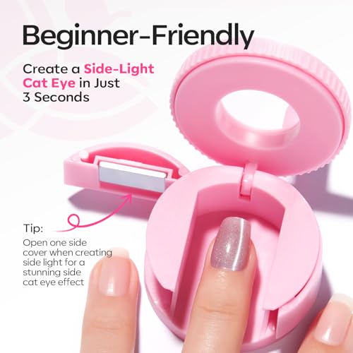Modelones 5D Cat Eye Nail Magnet – 3-in-1 Rotating Gel Polish