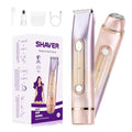 Waterproof Bikini Trimmer for Women - Dual Head Electric Razor