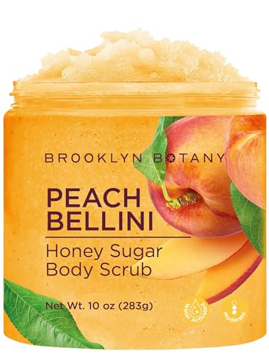 Brooklyn Botany Peach Bellini Sugar Scrub 10 oz