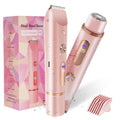 2-in-1 Electric Bikini Trimmer for Women - Waterproof Hair Removal Razor
