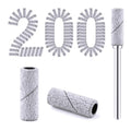 200 Pcs 180 Grit Nail Drill Bits Sanding Bands Set for Manicure