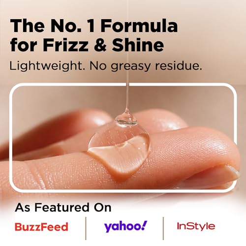 HerStyler Argan Oil Hair Serum for Frizz Control & Shine - 2 Pack