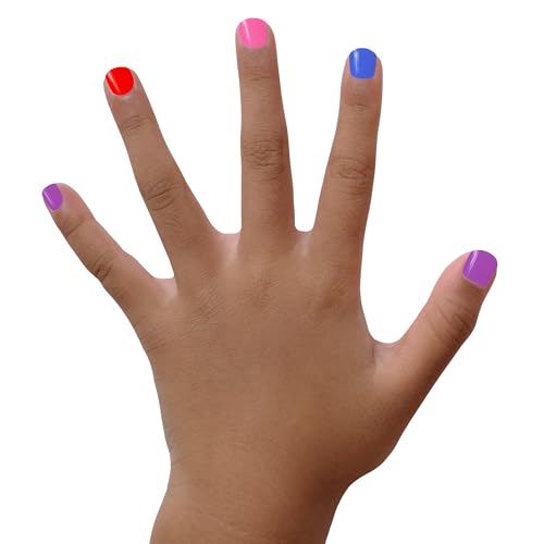 Piggy Paint Kids Non-Toxic Water-Based Scented Nail Polish Set (4 Pack)