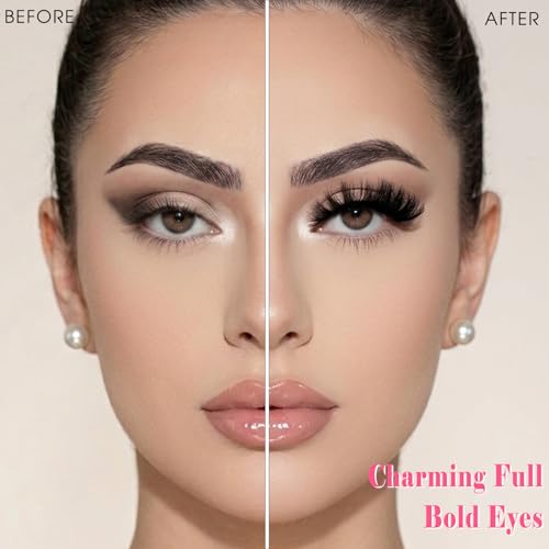 FARRED 14mm Cat Eye Wispy Mink Lashes - 10 Pairs