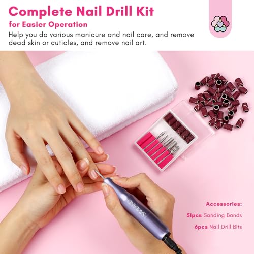 SAVILAND 30-Color Dip Powder Nail Kit with Electric Drill Starter Set
