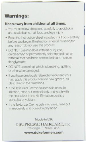 Duke Curl Command Texturizer Kit for Natural Waves
