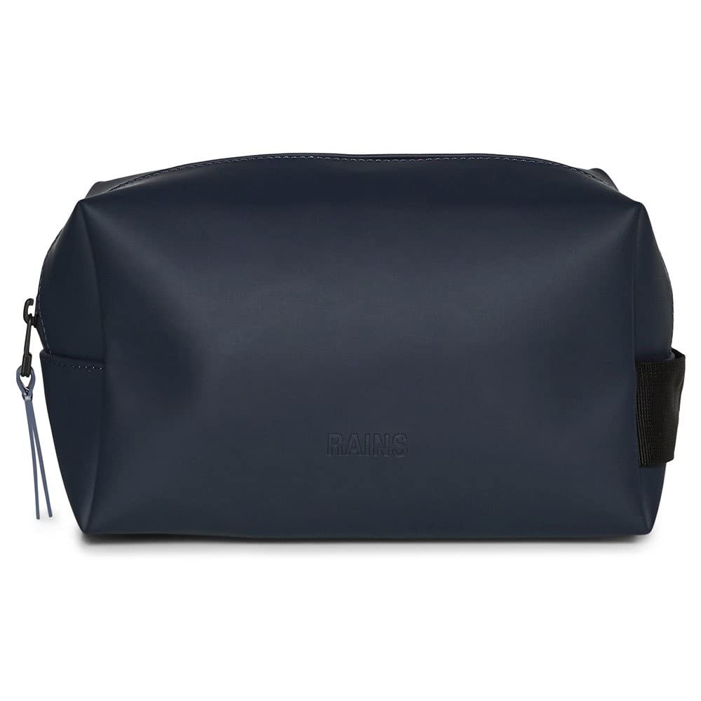 RAINS Wash bag small - Toiletry Bag for Men and Women - Wash bag for Travel (Navy)