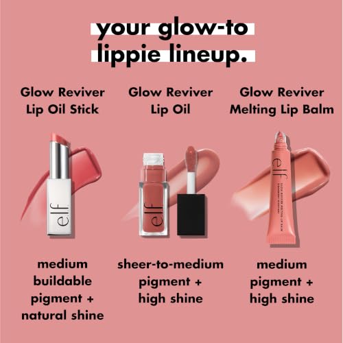 e.l.f. Glow Reviver Lip Oil Stick Vine & Shine 0.11 oz