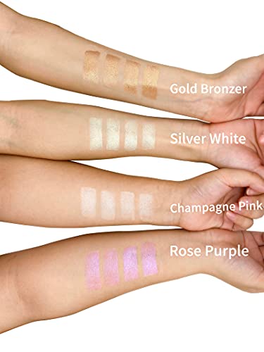 Purple Cream Highlighter for Face, Body & Eyes