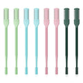 8PCS Nasal Hair Cutter for Women Men, 2026 Upgraded Portable 2-in-1 Nasal Hair Cutter Sticks Double Sided Nose Knife with Soft Cleaning Brush