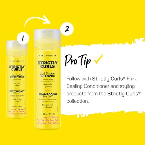 Marc Anthony Strictly Curls Curl Defining Shampoo, 12.9 Ounces (129319)