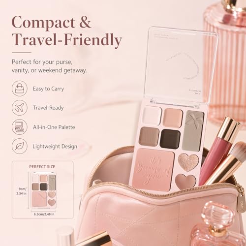 MOOMARTO All-in-One Face & Eye Makeup Palette - Sunset Romance