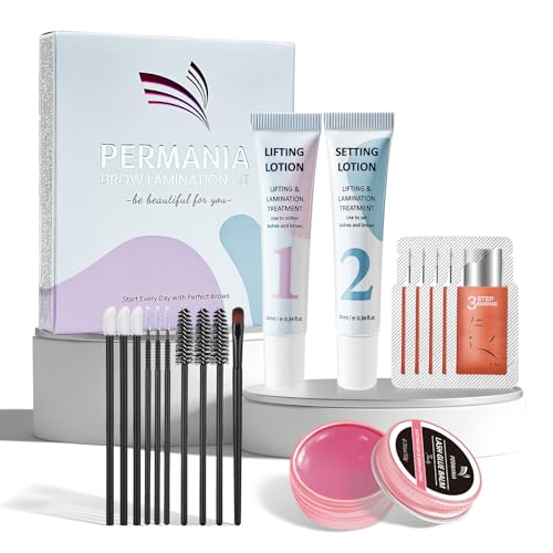PERMANIA Eyebrow Lamination Kit for Fuller, Thicker Brows