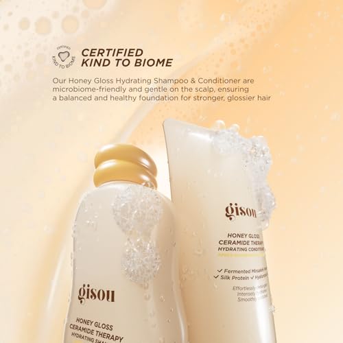 Gisou Honey Gloss Hydrating Shampoo & Conditioner Duo for All Hair Types