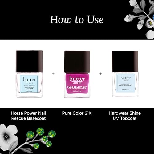 butter LONDON PC21X Nail Lacquer – Fast-Drying Gel Polish