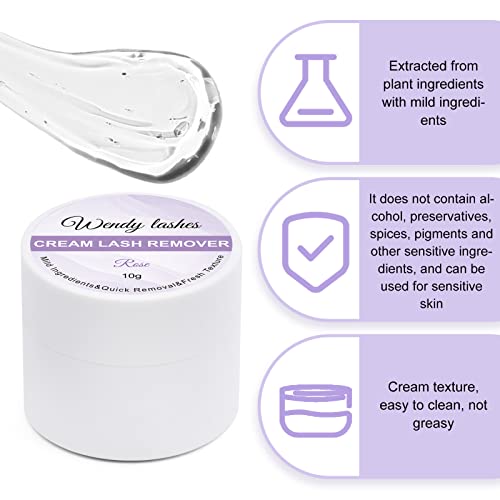 Lash Extension Remover Cream 10g - Fast & Gentle