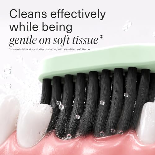 Boka Classic Soft Bristle Manual Toothbrush with Activated Charcoal - Multi Color