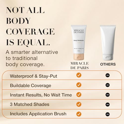 Waterproof Body Foundation Makeup - Tattoo Cover & Leg Concealer