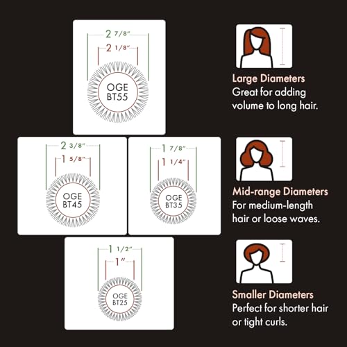 Olivia Garden ESSENTIALS Thermal 4-pc box deal: OGE-BT55, OGE-BT45, OGE-BT35, OGE-BT25 + box
