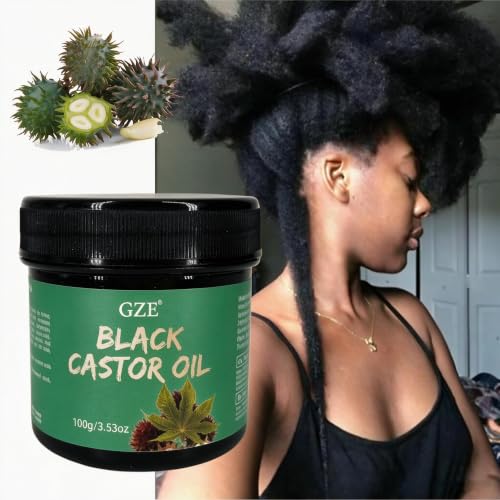 GZE Jamaican Black Castor Oil Hair Growth Grease 100g - Green Pack of 1