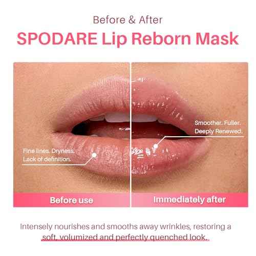 Blueberry Lip Mask Overnight, Dual-Color Lip Sleeping Mask for Reduce Fine Lines, Nourish and Hydrating Dry Cracked Skin with Vitamin C and Shea Butter -0.42 Fl Oz