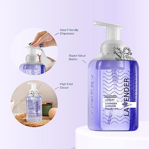Lovery Foaming Hand Soap 10 Pack - All-Natural with Aloe Vera & Essential Oils