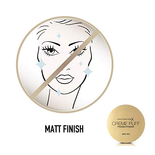Max Factor Creme Puff Compact Face Powder #41 Medium Beige 21g