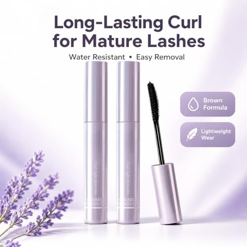 Astraxen Long Lasting Curling Tubing Mascara - Waterproof, Lengthening & Volumizing, 2-Pack