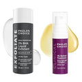 Paula's Choice SKIN PERFECTING 2% BHA Liquid Exfoliant, Salicylic Acid Facial Exfoliator for Enlarged Pores, Travel Size 1oz & CLINICAL 1% Retinol Treatment Cream for Anti-Aging & Wrinkles, 0.17oz