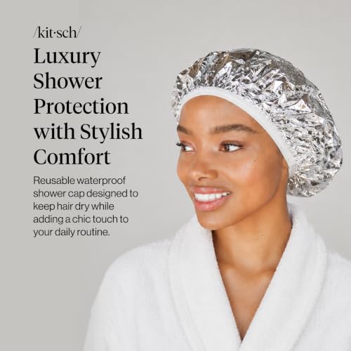 Kitsch Reusable Aluminum Foil Heat Cap for Deep Conditioning & Hair Treatment
