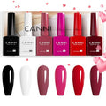 CANNI Gel Nail Polish Set - 6 Colors Hema-Free, 30-Day Wear
