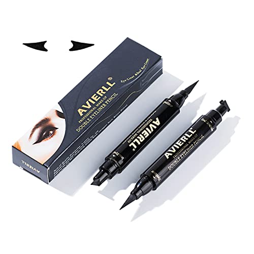 Winged Eyeliner Stamp Pen - Waterproof Two-in-One Liquid Liner