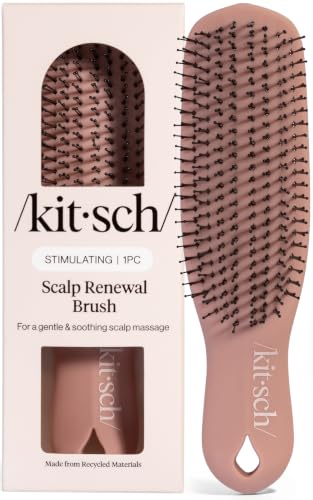Kitsch Scalp Renewal Brush - Exfoliating Scalp Massager, Terracotta