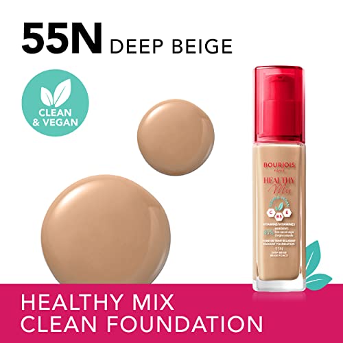 Bourjois Healthy Mix Foundation 55N Deep Beige 30ml