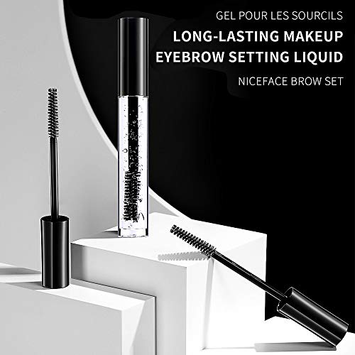 DAGEDA Clear Eyebrow Gel - Waterproof Brow Setting, 4 Pack