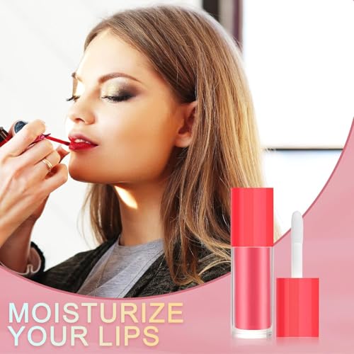 12pcs 2.5ml Clear Lip Gloss Tubes with Wand & Syringes