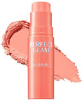 THESAEM Perfect Glam Stick Blush CR01 Apricot Milk Peach